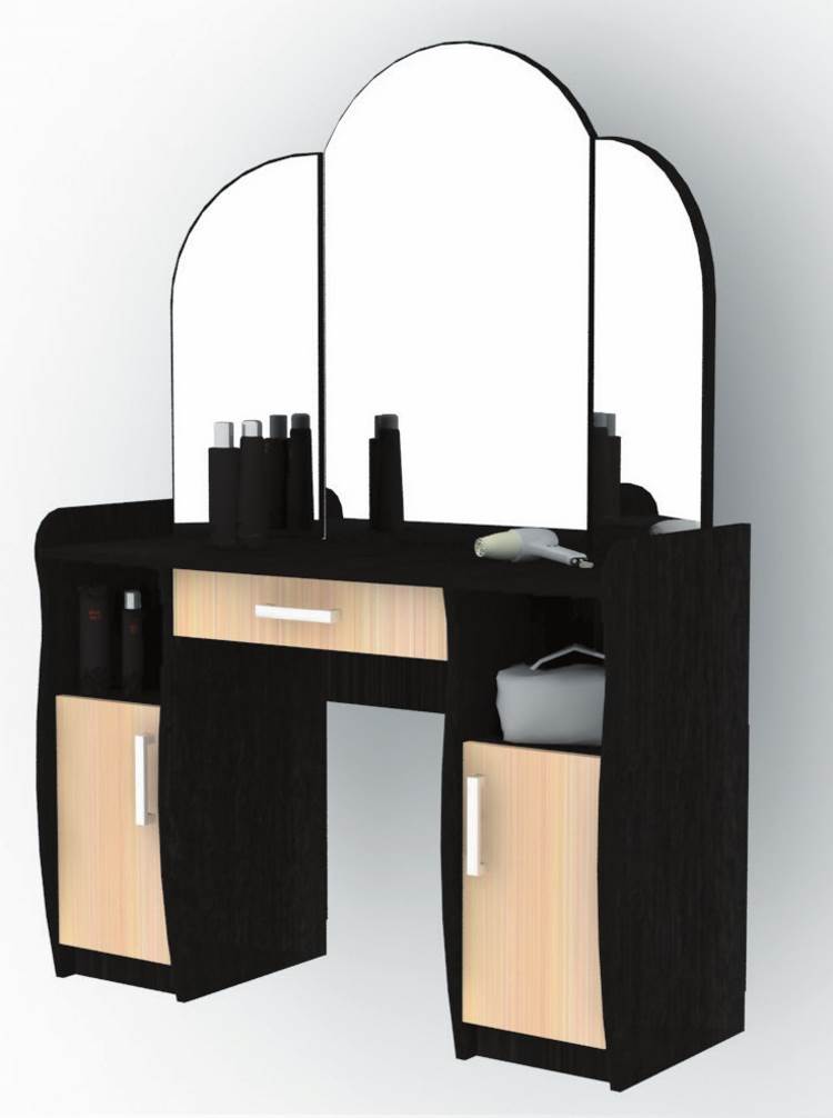 Фото Стол трюмо с зеркалом Галант-2  от производителя Пирамида в Армянске по цене 9&nbsp;510 ₽