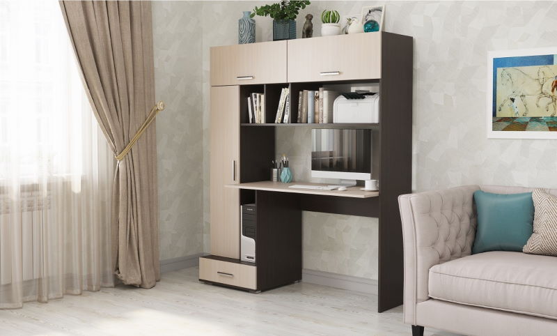 Фото Стол компьютерный ПКС-1 от производителя ПАМИР в Армянске по цене 12&nbsp;720 ₽