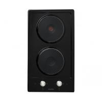 Варочная поверхность электрическая 2-х конф. VENTOLUX HE 302 (300х500хh30) (Корпус Эмаль , Цвет Черный) в Армянске от производителя 