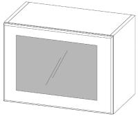 Фото kukhonnye-shkafy-so-steklom кухня венеция шкаф навесной шг500с (45,6) производитель SV-мебель