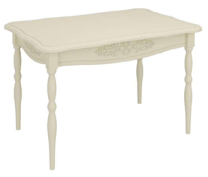 Стол обеденный Ассоль плюс АС-31  (№4 массив дерева, лдсп-ваниль,  ваниль, ваниль (Компасс) ) Стол обеденный Ассоль плюс АС-31  (№4 массив дерева, лдсп-ваниль,  ваниль, ваниль (Компасс) )