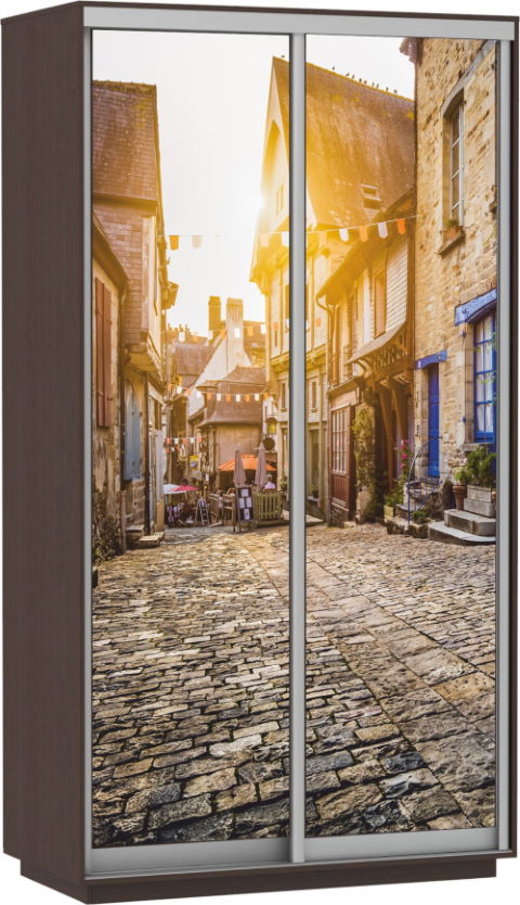 Фото Шкаф-купе Экспресс Дуо Фото (1,2х0,6х2,2 - 2 двери) от производителя Мебельная компания Е1 в Армянске по цене 31&nbsp;750 ₽