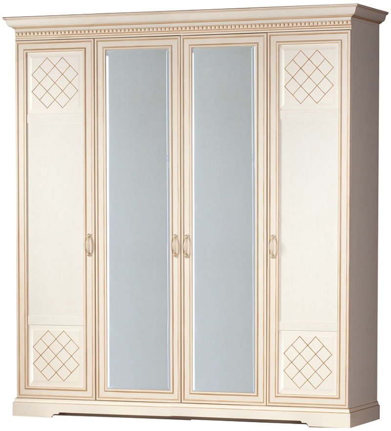 Фото Шкаф Парма 814 (207) четырехдверный от производителя Яна в Армянске по цене 89 970 ₽