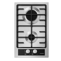 Варочная поверхность газовая 2-х комф. MGHS 32 71 (320х520) (Материал Металл/Стекло , Цвет Маталлик/Черный) в Армянске от производителя в интернет магазине Планета Комфорта Варочная поверхность газовая 2-х комф. MGHS 32 71 (320х520) (Материал Металл/Стекло , Цвет Маталлик/Черный) в Армянске от производителя