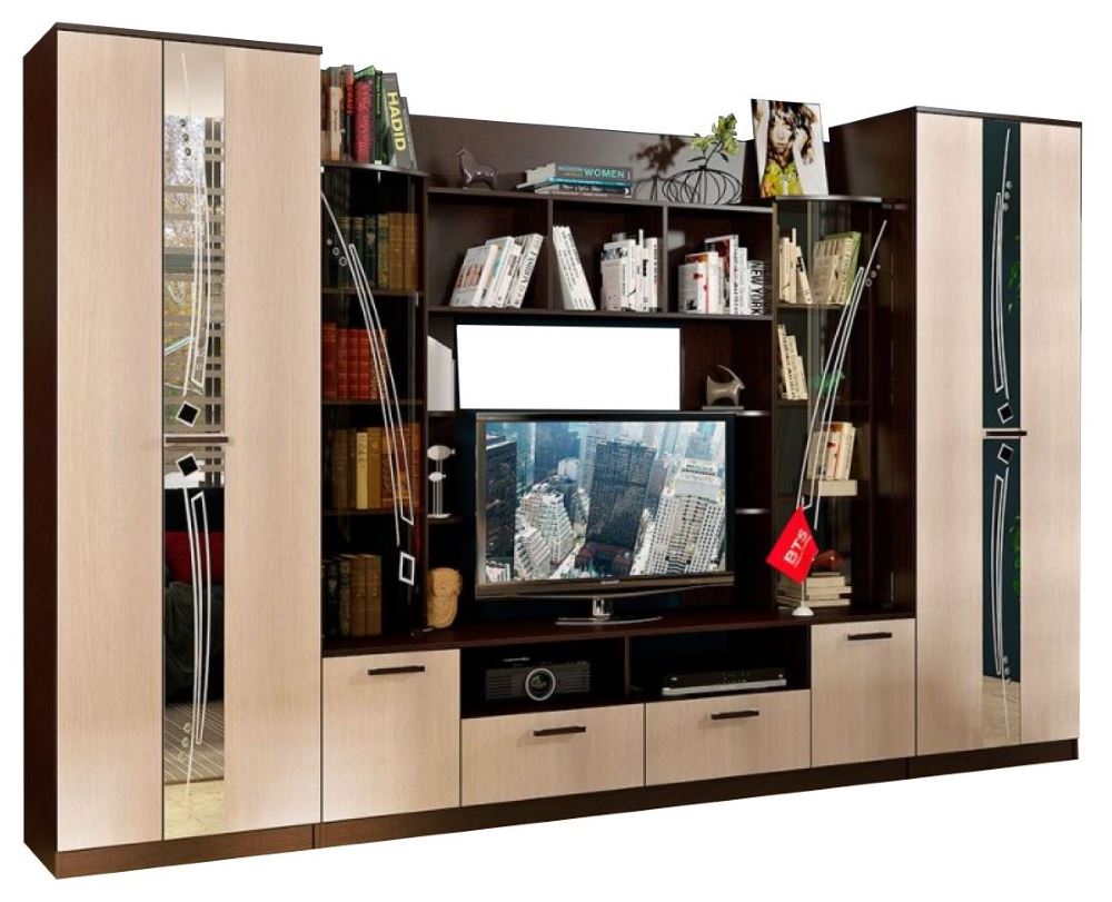 Фото Стенка Венеция от производителя БТС  в Армянске по цене 29&nbsp;840 ₽