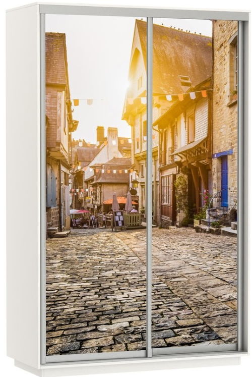 Фото Шкаф-купе Экспресс Дуо Фото (1,2х0,6х2,4 - 2 двери) от производителя Мебельная компания Е1 в Армянске по цене 34 580 ₽