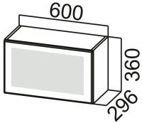Фото kukhonnye-shkafy-so-steklom кухня лаура шкаф навесной шг600с низ производитель SV-мебель