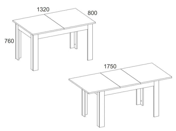 Фото Стол раздвижной Брасс (Brass) от производителя Анрэкс в Армянске по цене 16 170 ₽