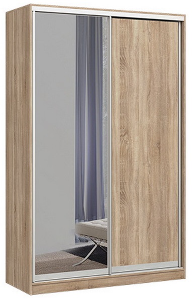 Фото Шкаф-купе Оскар 2.5 (1,5х0,6х2,3 - 2 двери) от производителя Мебель Маркет в Армянске по цене 42 870 ₽