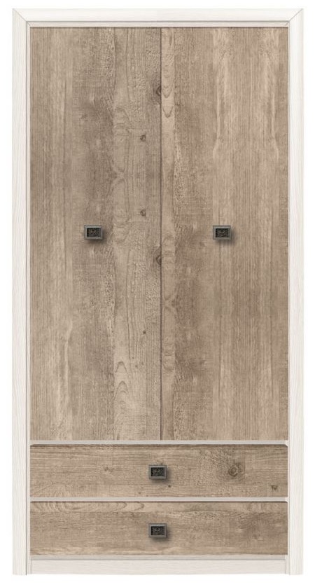 Фото Шкаф Коен REG2D2S (104) двухдверный от производителя Black Red White (БРВ) в Армянске по цене 29 890 ₽