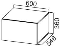 Кухня Модерн NEW шкаф навесной ШГ600г (36) (серый, графит,(SV-мебель)) в Армянске от производителя 