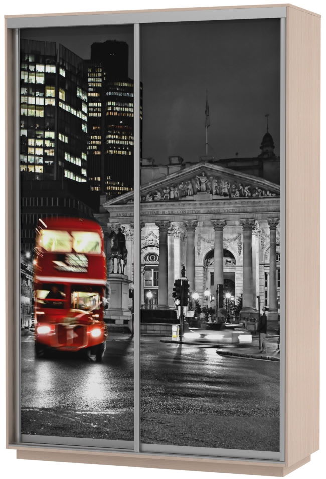 Фото Шкаф-купе Экспресс Хит Фото (2 двери) от производителя Мебельная компания Е1 в Армянске по цене 22 920 ₽