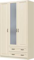 Шкаф Кантри ШР-3 (123) трехдверный (слоновая кость, слоновая кость,(Браво-мебель)) в Армянске от производителя 