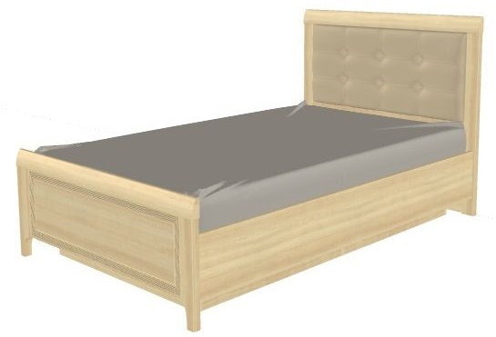 Фото Кровать односпальная Карина КР-1031 (СМ 120х200) с подъемным механизмом от производителя Лером в Армянске по цене 40 130 ₽