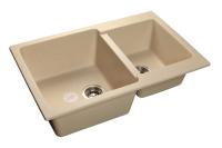 Мойка Granfest GF-С800Е (ГР 800х500хh200) (Цвет мойки светло-розовый) в Армянске от производителя 