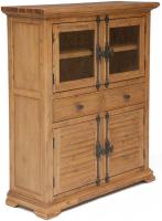 Витрина малая Avignon PRO-L05 (натуральный с патиной, натуральный с патиной (Tetchair) ) в Армянске от производителя в интернет магазине Планета Комфорта Витрина малая Avignon PRO-L05 (натуральный с патиной, натуральный с патиной (Tetchair) ) в Армянске от производителя