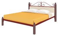 Кровать двуспальная Диана Lux мягкая (СМ 180х190) трубка металл в интернет магазине Планета Комфорта Фото derevyannye-krovati кровать двуспальная диана lux мягкая (см 180х190) трубка металл производитель Милсон