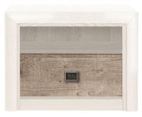 Фото kollektsiya-mebeli-koen-black-red-white-brv- тумба прикроватная коен kom1s производитель Black Red White (БРВ)