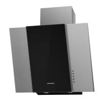 Вытяжка наклонная Irwell 60 (596х118хh717(897)) (Материал Металл/Стекло , Цвет Черный/Черный) в Армянске от производителя 