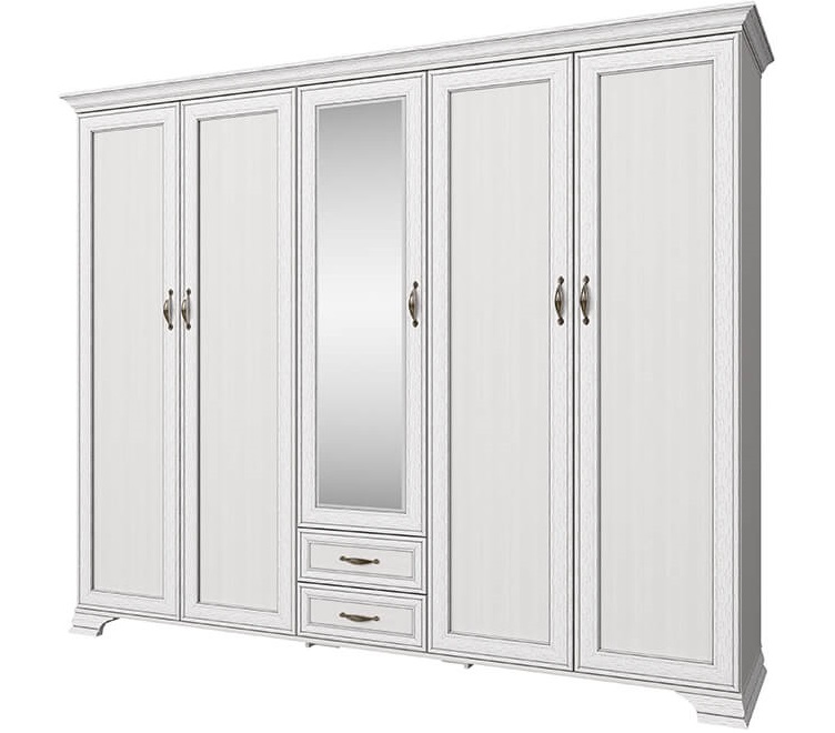Фото Шкаф 5DG2SZ Тиффани (Tiffany) (259) пятидверный от производителя Анрэкс в Армянске по цене 108 200 ₽
