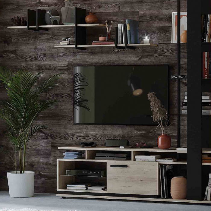 Фото Тумба ТВ малая Осло (Oslo)-333 в Армянске по цене 11 710 ₽ от производителя Глазов, код товара 2000001912720 шт Фото Тумба ТВ малая Осло (Oslo)-333 от производителя Глазов в Армянске по цене 11 710 ₽