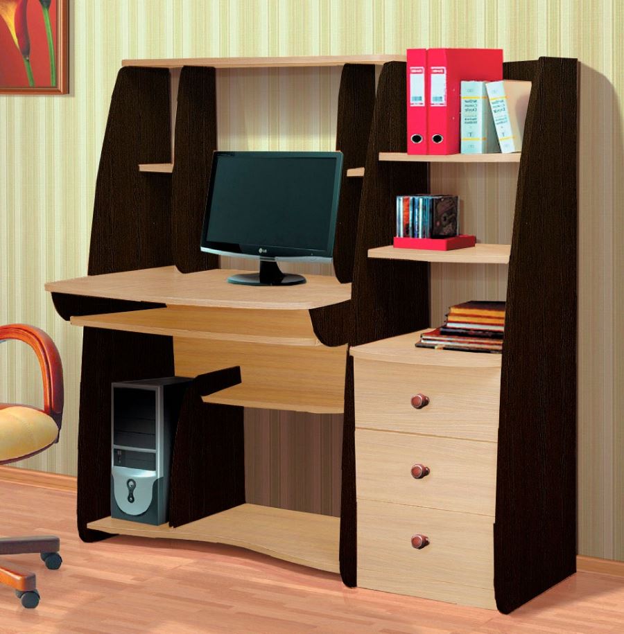 Фото Стол компьютерный СК 1  от производителя Фант-мебель в Армянске по цене 9&nbsp;590 ₽