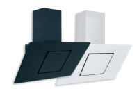 Вытяжка наклонная Camellia 190 (900х465хh880(1280)) (Материал Металл/Стекло , Цвет Черный/Черный) в Армянске от производителя 