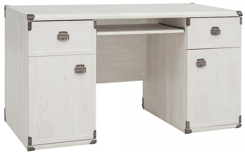 Фото Стол письменный Индиана JBIU2D2S от производителя Black Red White (БРВ) в Армянске по цене 31&nbsp;670 ₽