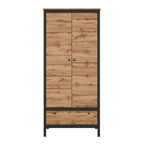Фото Шкаф Loft SZF2D1S (62) двухдверный от производителя Black Red White (БРВ) в Армянске по цене 26 620 ₽