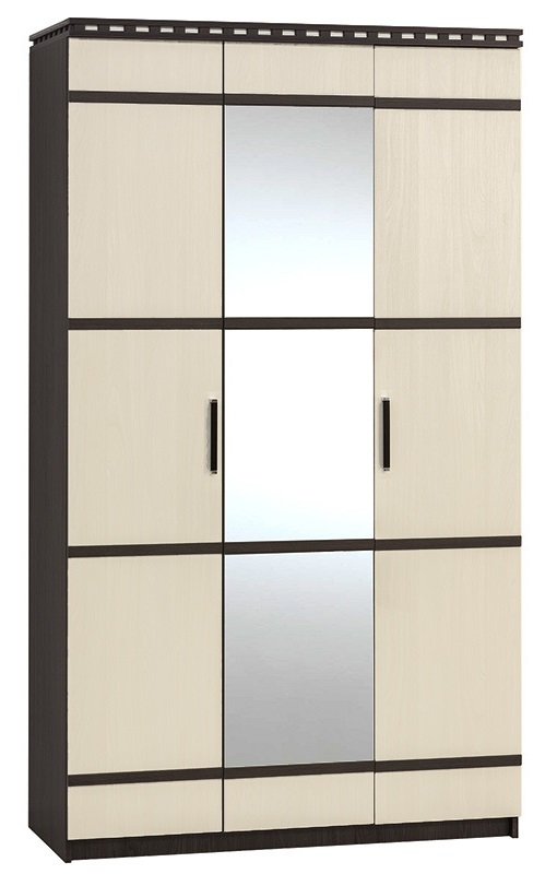 Фото Шкаф Ольга-13 (126) трехдверный  от производителя Фант-мебель в Армянске по цене 18&nbsp;040 ₽