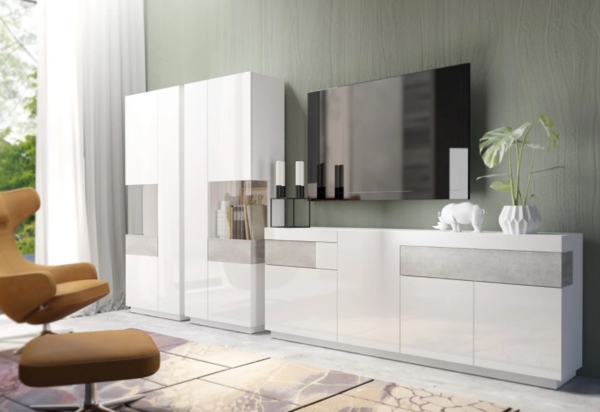 Фото Стенка typ 14 Silke от производителя Helvetia в Армянске по цене 149&nbsp;960 ₽