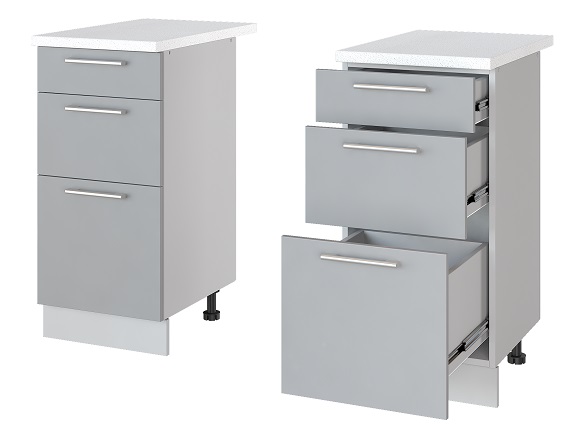 Фото Кухня Бронкс стол-рабочий Н-43 от производителя Леко в Армянске по цене 6&nbsp;490 ₽