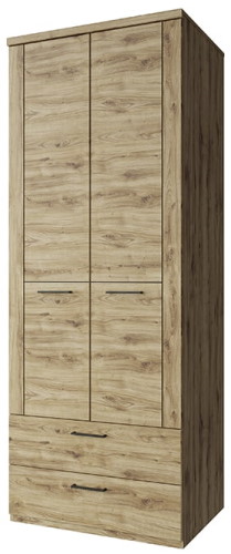 Фото Шкаф 2DG2S Дорсет (Doorset) (80) двухдверный от производителя Анрэкс в Армянске по цене 25 870 ₽