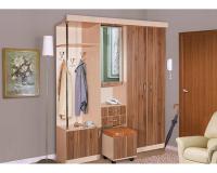 Прихожая Елена 3 (Цвет корпуса:ясень шимо светлый, цвет фасада:ясень шимо темный (Мебель Маркет) ) в Армянске от производителя 