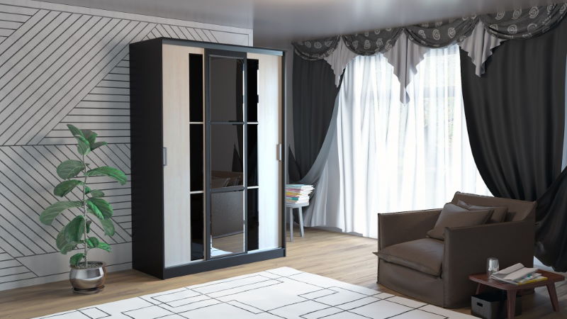 Фото Шкаф-купе ПШ-3.2 (3 двери) от производителя Росток в Армянске по цене 32 390 ₽