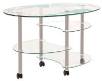 Фото  стол журнальный рио  производитель Мебель из стекла