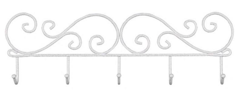 Фото Вешалка настенная Кружева 5 от производителя Завод металлических изделий в Армянске по цене 300 ₽
