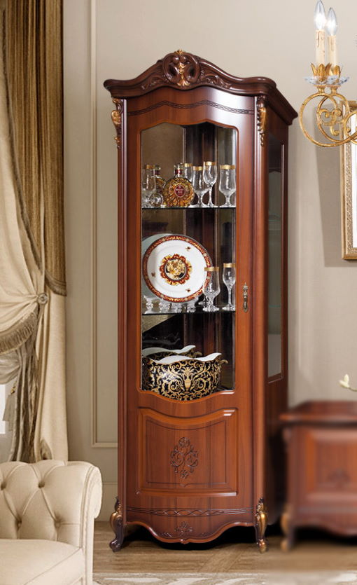 Фото Шкаф-витрина Аллегро 2 от производителя Слониммебель в Армянске по цене 39&nbsp;300 ₽