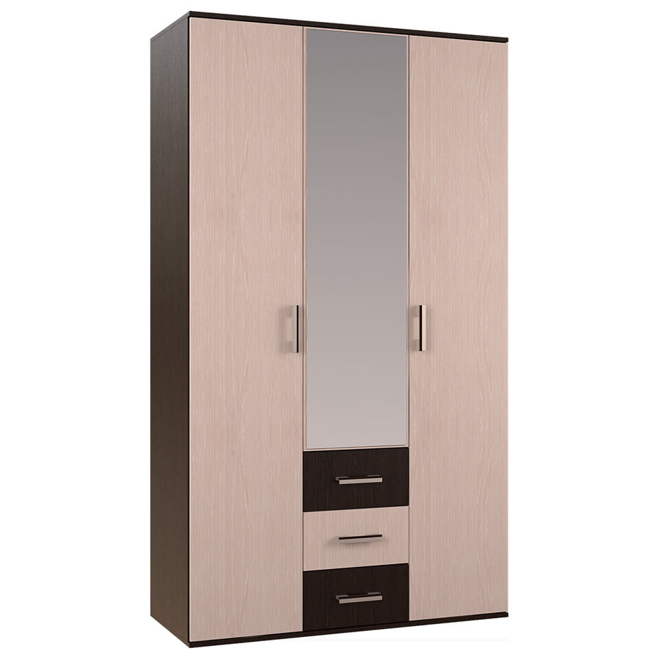 Фото Шкаф Белла (120) трехдверный  от производителя БТС  в Армянске по цене 13 310 ₽