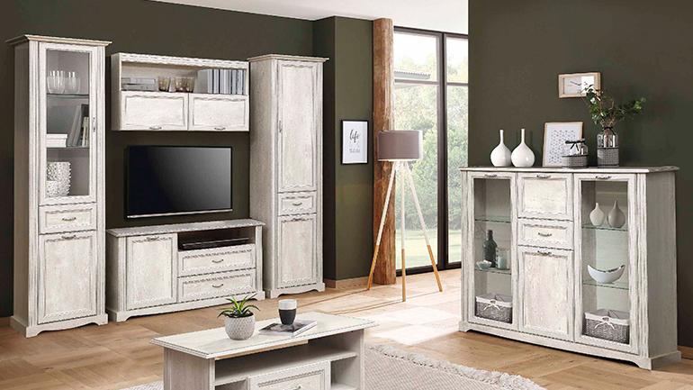 Фото Полка навесная 32.19 Сохо от производителя Олмеко в Армянске по цене 6 520 ₽