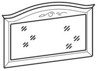 Фото  зеркало в раме сильвия производитель Ставрополь Мебель