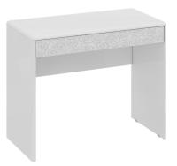 Стол туалетный Амели  (лдсп, мдф-белый глянец,  белый глянец, белый глянец (ТриЯ) ) в Армянске от производителя 