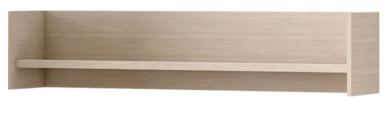 Фото Полка навесная Лира 46 в Армянске по цене 3 590 ₽ от производителя Яна, код товара 2000001932094, 2000001932100 шт Фото Полка навесная Лира 46 от производителя Яна в Армянске по цене 3 590 ₽