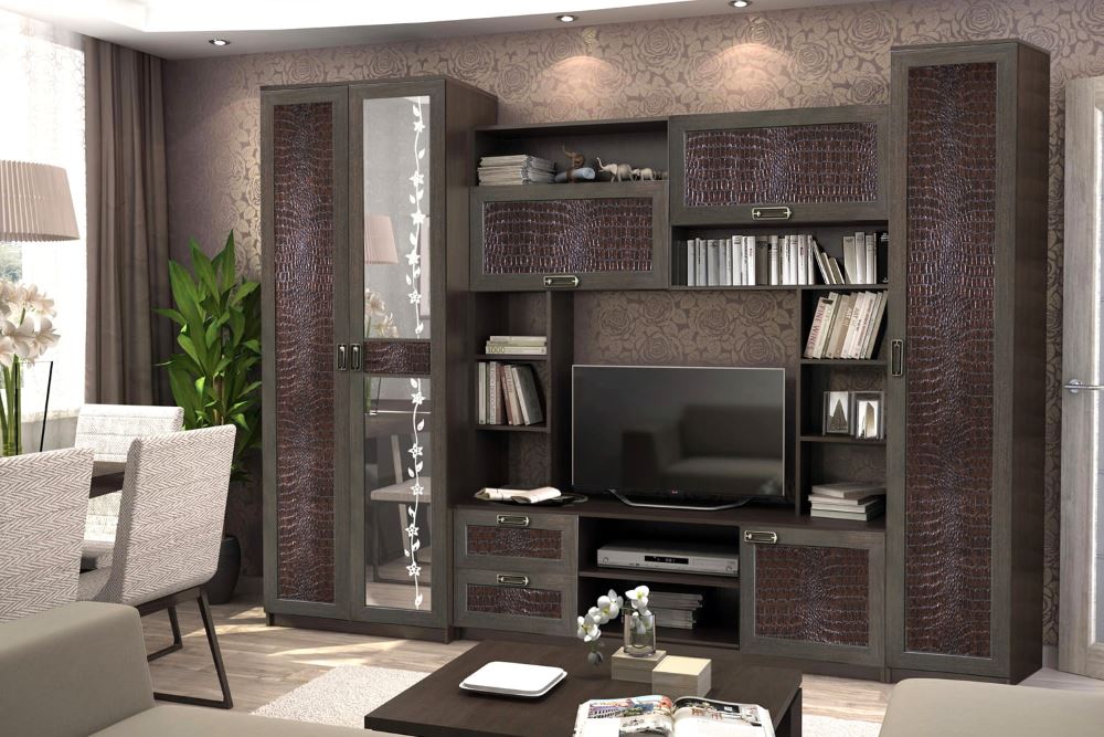 Фото Стенка Аллегро вар.№6 Кайман (Caiman) от производителя Диал в Армянске по цене 25&nbsp;150 ₽