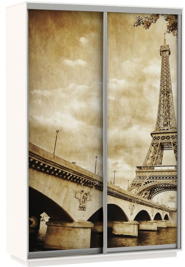 Фото Шкаф-купе Экспресс Дуо Фото (1,4х0,6х2,4 - 2 двери) от производителя Мебельная компания Е1 в Армянске по цене 39&nbsp;580 ₽