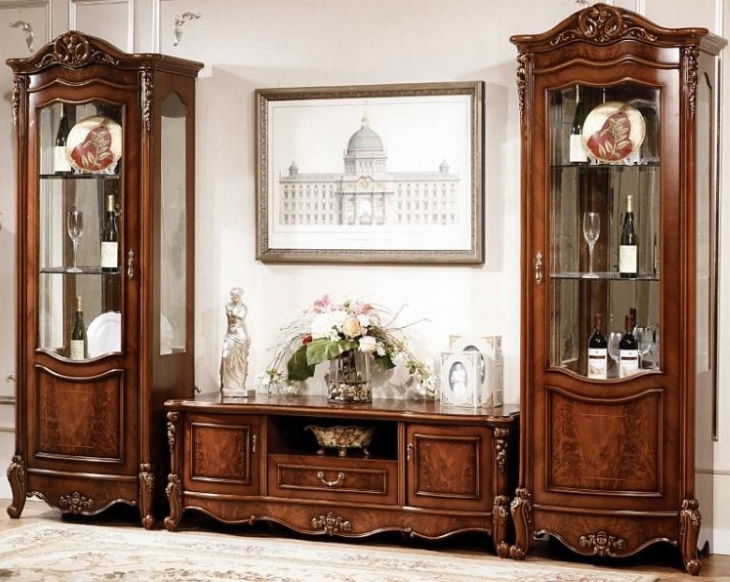 Фото Шкаф-витрина Аллегро 3 от производителя Слониммебель в Армянске по цене 41&nbsp;950 ₽