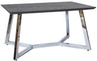 Стол обеденный D-1913 (металл, мдф-черный,  хром (La-alta) ) в Армянске от производителя 