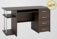 Стол компьютерный ДВК Комфорт-5 (лдсп, лдсп-венге,  венге, дуб молочный (ДВК) ) в Армянске от производителя 