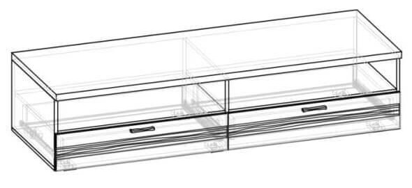Фото Тумба ТВ Лотос ТБ-808 от производителя Сантан в Армянске по цене 6 260 ₽