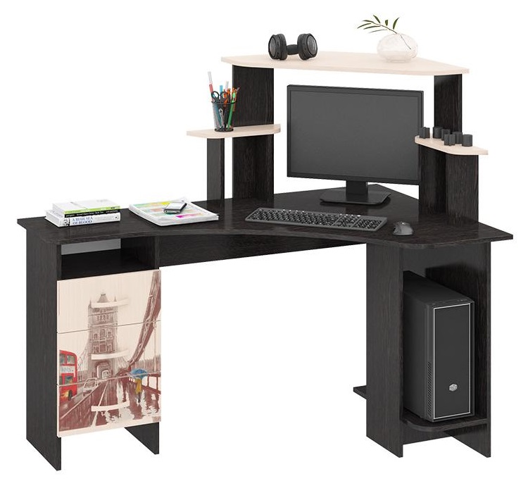 Фото Стол компьютерный Бумеранг-3Н(М) (П) от производителя ТриЯ в Армянске по цене 15 410 ₽